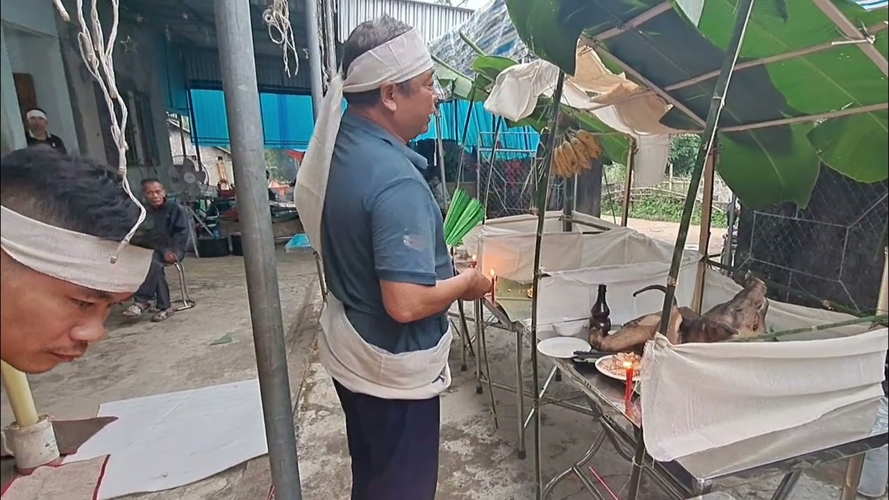 Thụ tục(cắt dây ,cắt duộc)đối với người chết mắc phải, của đồng bào thái,nghệ an