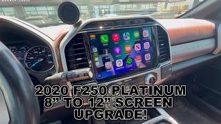 I Upgraded My 2020 F250 Platinum With CARABC 12” Sync Screen – Here’s The Result