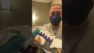 Unboxing Nike Dunk Low Women Patchwork