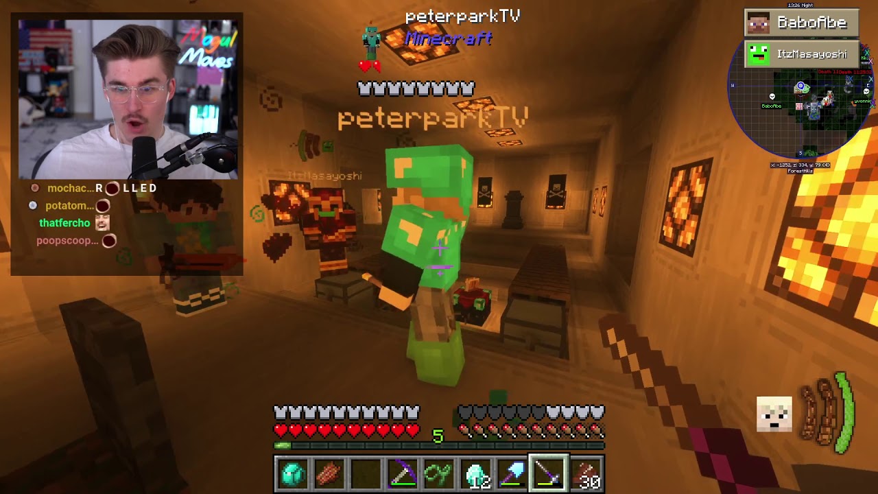 Sykkuno Testing Out Draconic Sword out Comfy Residents