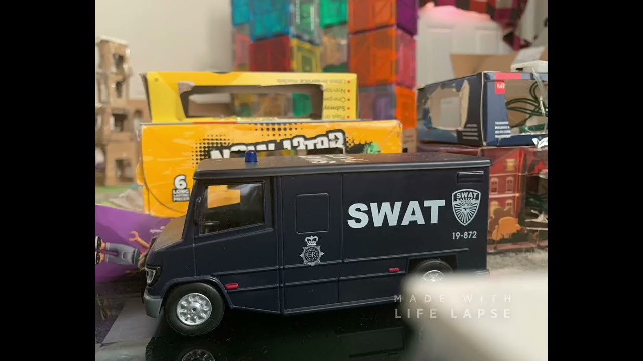 Stop motion SWAT team