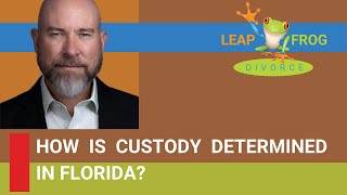 Determining Child Custody in Florida