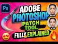 Remove Anything from Photos Perfectly! (Photoshop Patch Tool Guide) #photoshop #patchtool