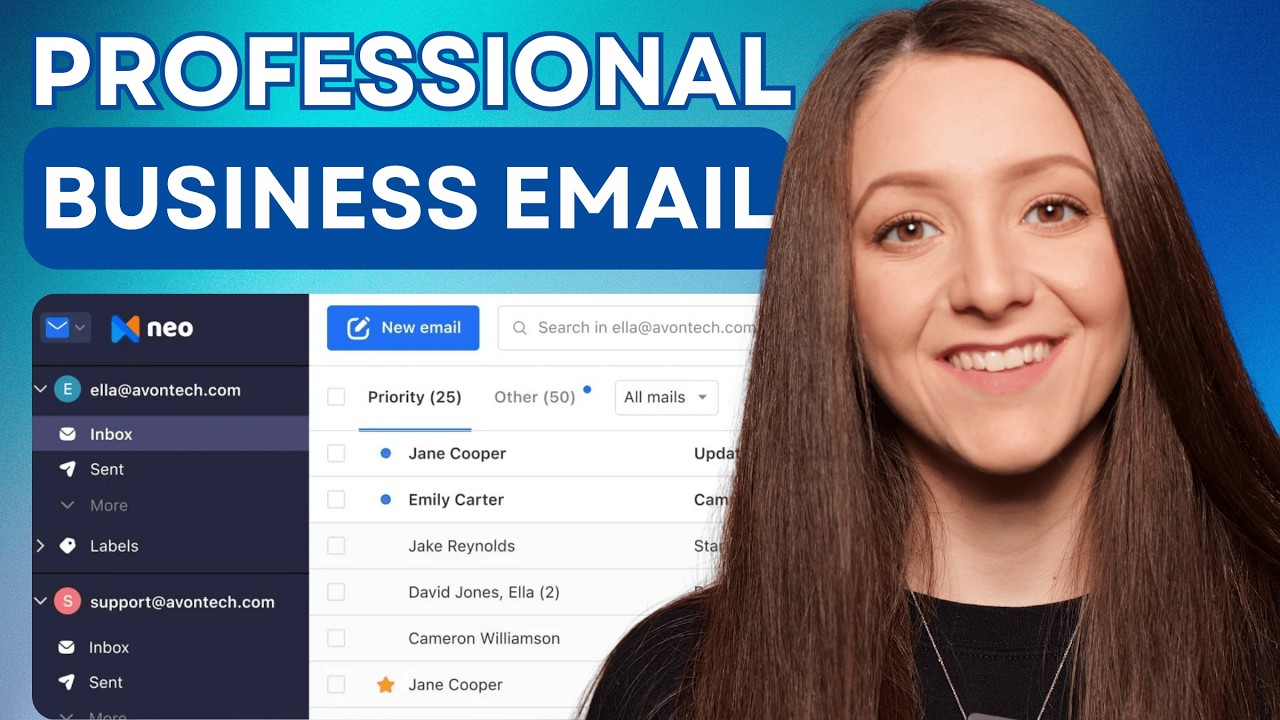 How to Create a Professional Business Email Address with Neo Mail (No Web Host Needed)