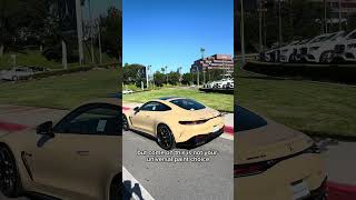 Mercedes GT 55 AMG in Signature Desert Sand Paint