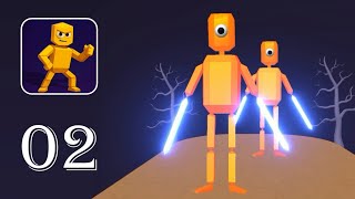 Ninja Shuriken Throw & Slice - Gameplay 02 - Level 66-140