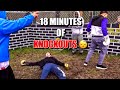 18 minutes of people getting slumped 