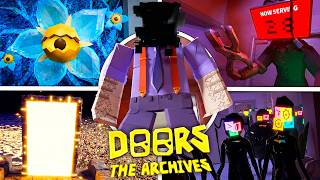 DOORS: The Archives - Full Gameplay   Final Boss (Roblox Showcase)
