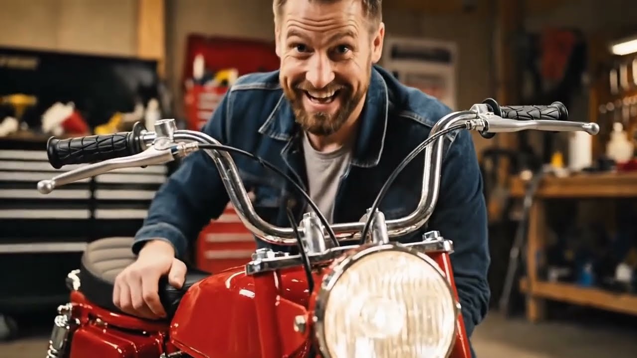 “Lost Mini Bike Comes Back to Life 😳”