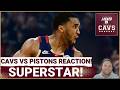 REACTION Donovan Mitchell STARS In Cleveland Cavaliers WIN Over Pistons Legendary Game 