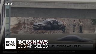 Reckless DUI pursuit ends with crash in El Segundo