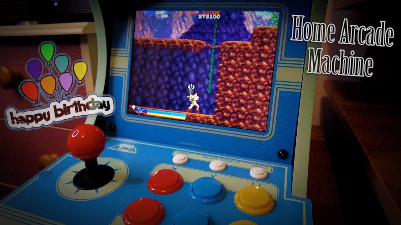 Birthday Treats / Home Arcade Machine!? 🕹️