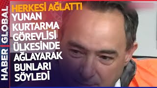 Yunan Görevli Hem Ağladı Hem Ağlattı: Bana Bir Paket Bisküvi Verdi