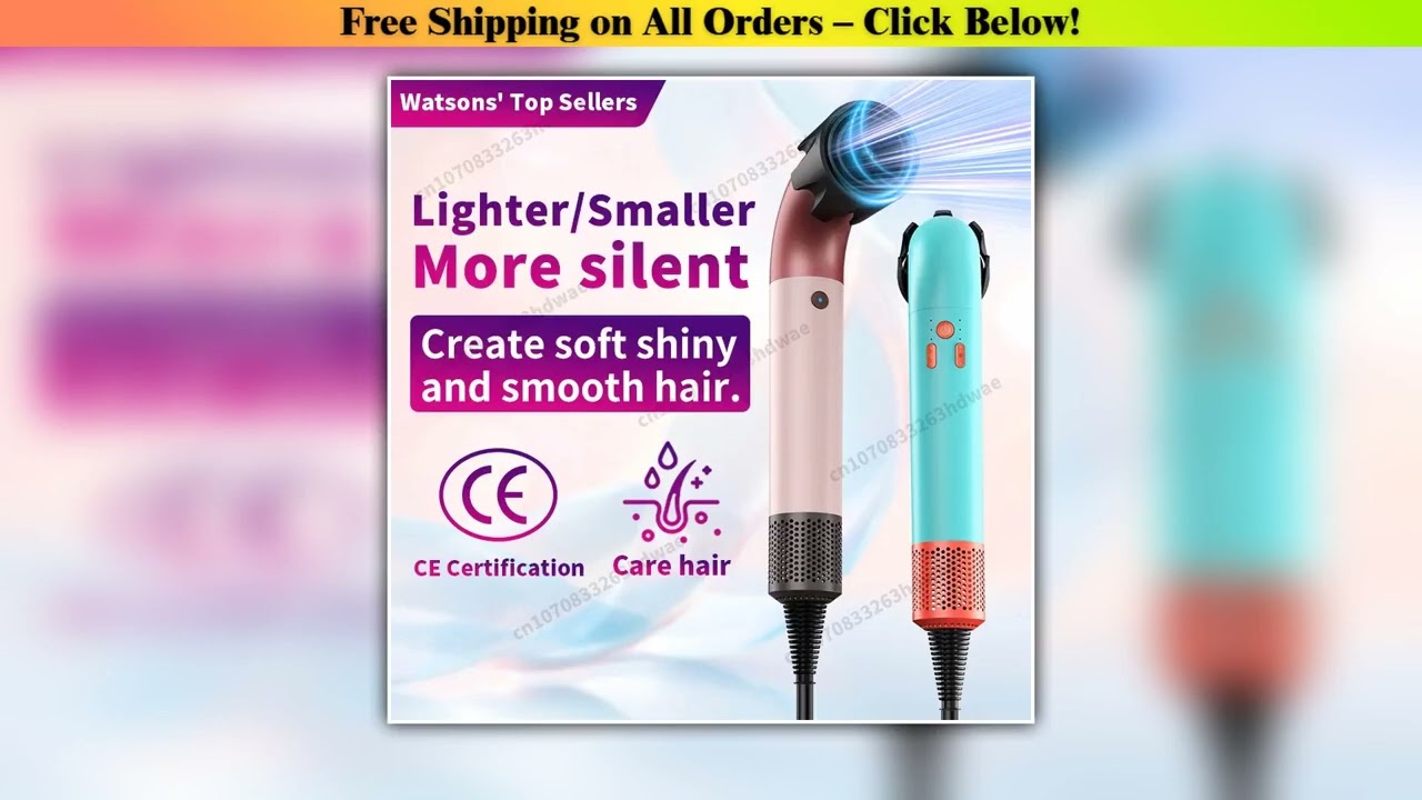 220V Professinal Hair-care Leafless Hair Dryer Negative Ion Styling Tools Hairdryer
