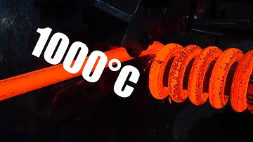 How Giant Springs Are Made – Incredible Manufacturing Process!