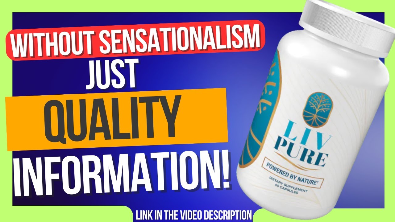 Ultimate Liver Detox: Your Health with Liv Pure! LiverDetox Optimize Liver Function Weight Loss