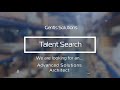 Talent search advanced solutions architect