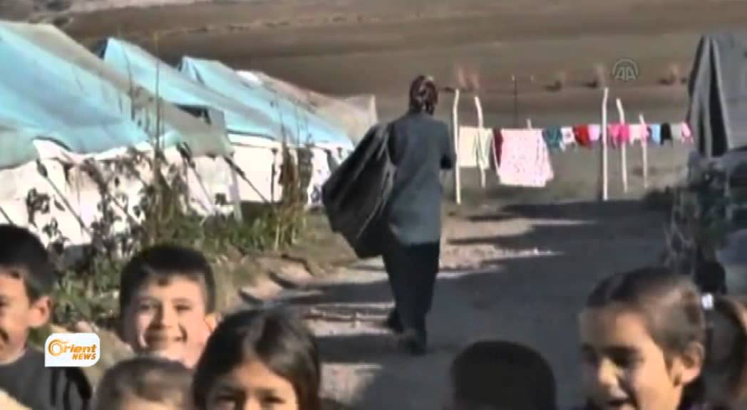 تركيا  افتتاح أكبر مخيم لاستقبال 35 ألف لاجىء على الحدود السورية