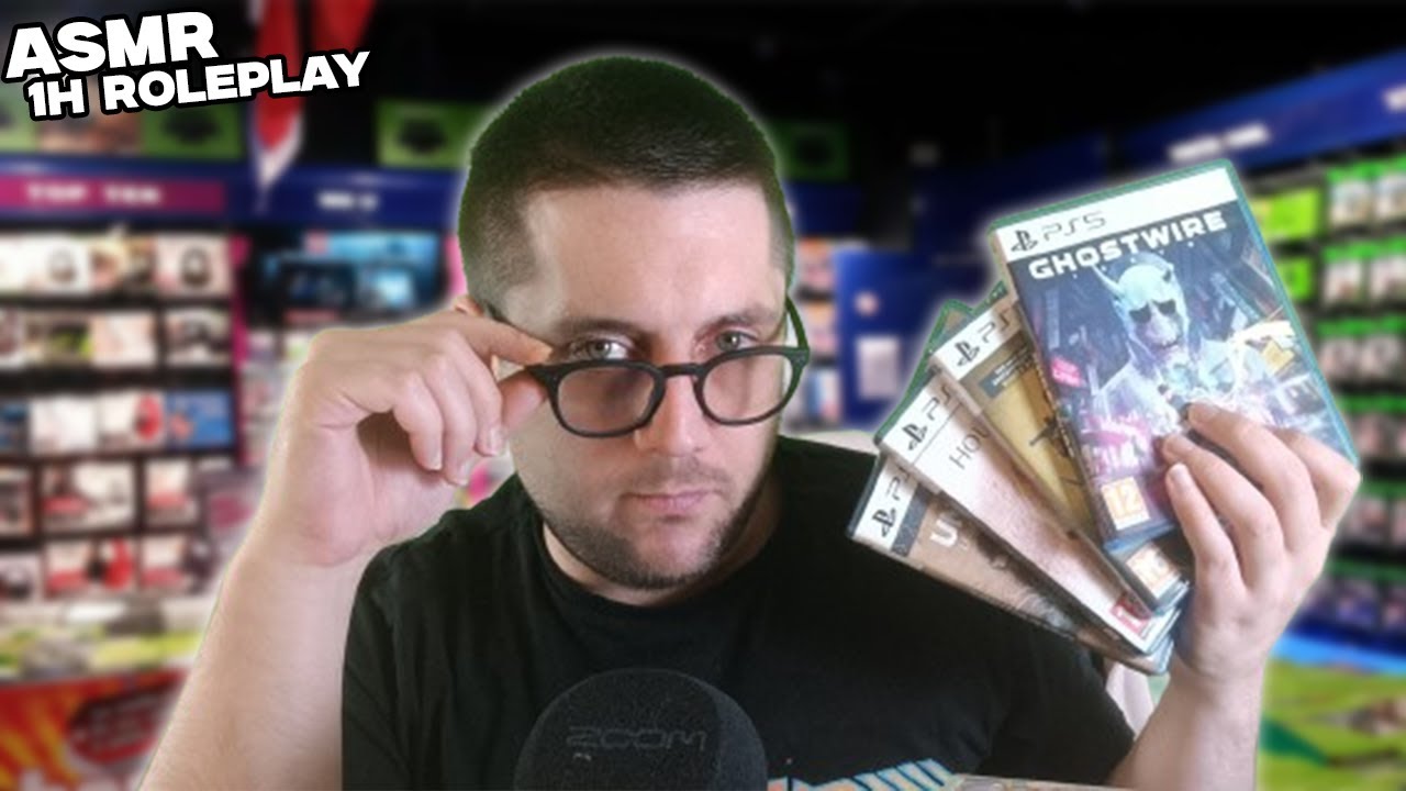 ASMR 1H : VENDEUR MICROMANIA (ROLEPLAY)