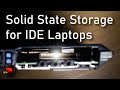 Modern Solid State Storage for Old IDE Laptops - mSata SSD or SD-Card?