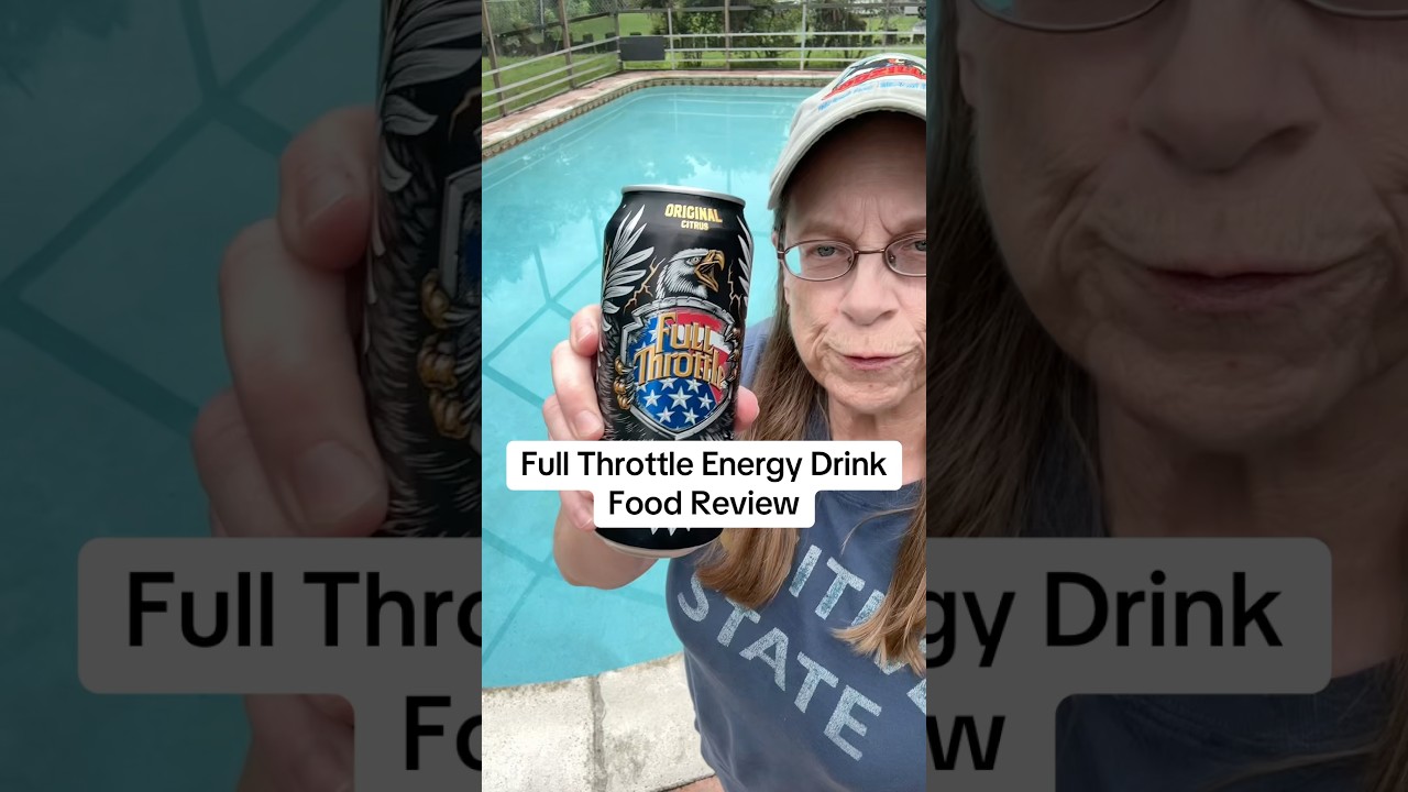 The worst energy drink? Full Throttle Original Citrus Food Review 