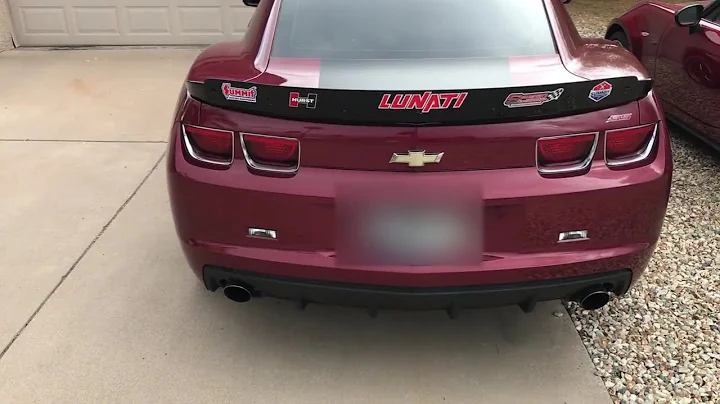 Summit 8735R1 Camshaft Camaro SS LS3 Cold Idle