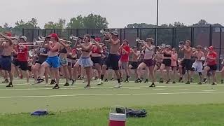 UW Madison Marching Band Practice 2,  8/28/21
