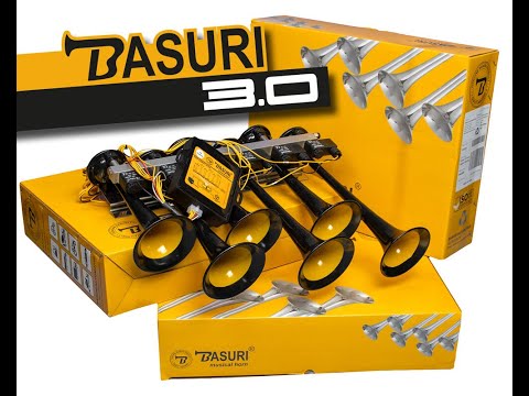 BASURI® 3.0 Edition, Air Horn 20 Sounds, Baby shark