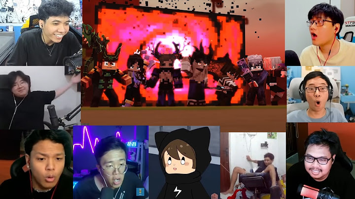 Reaksi YouTuber Melihat SKIN SENDIRI di Rewind Minecraft Indonesia 2024