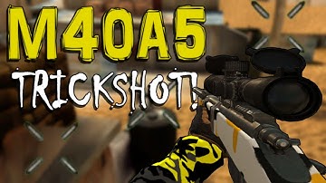 Bullet Force: Trickshot Race on Outpost! #2 - [M40A5 Gameplay/LiveComm]