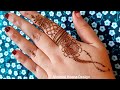 Simple Mehendi /Heena design for back hand #mehendi #ytviral