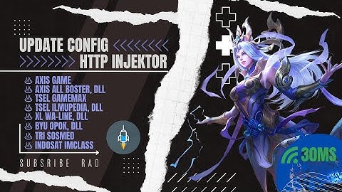 UPDATE CONFIG HTTP INJEKTOR [ 1 OKTOBER 2023 ] SUPPORT GAME |axis,xl,telkomsel,indosat,by.u