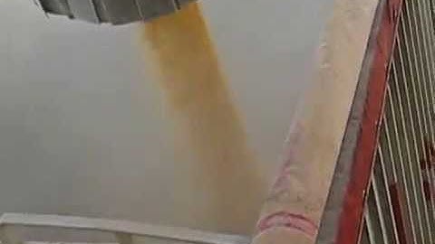 Loading Crushed Corn into a Truck without Dust Suppression Hopper