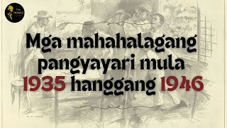 Mga Mahahalagang Pangyayari sa Pilipinas (1935–1946) | Mula Commonwealth Hanggang Kalayaan