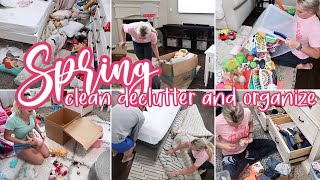 SPRING CLEAN DECLUTTER AND ORGANIZE / SPRING CLEANING 2024 / SPRING CLEAN WITH ME