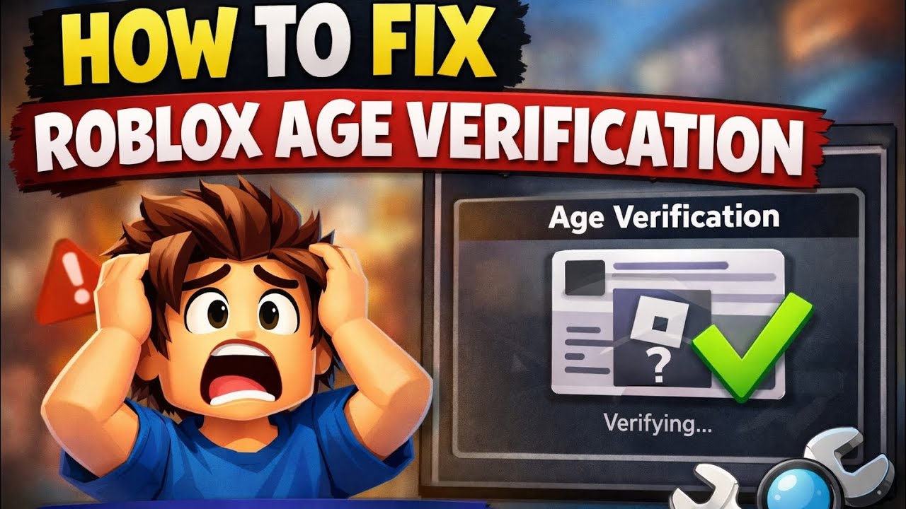 How To Fix Roblox Age Not Working 2026 YouTube 