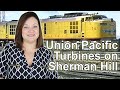 See Mighty Union Pacific Turbines Battle Up Sherman Hill!