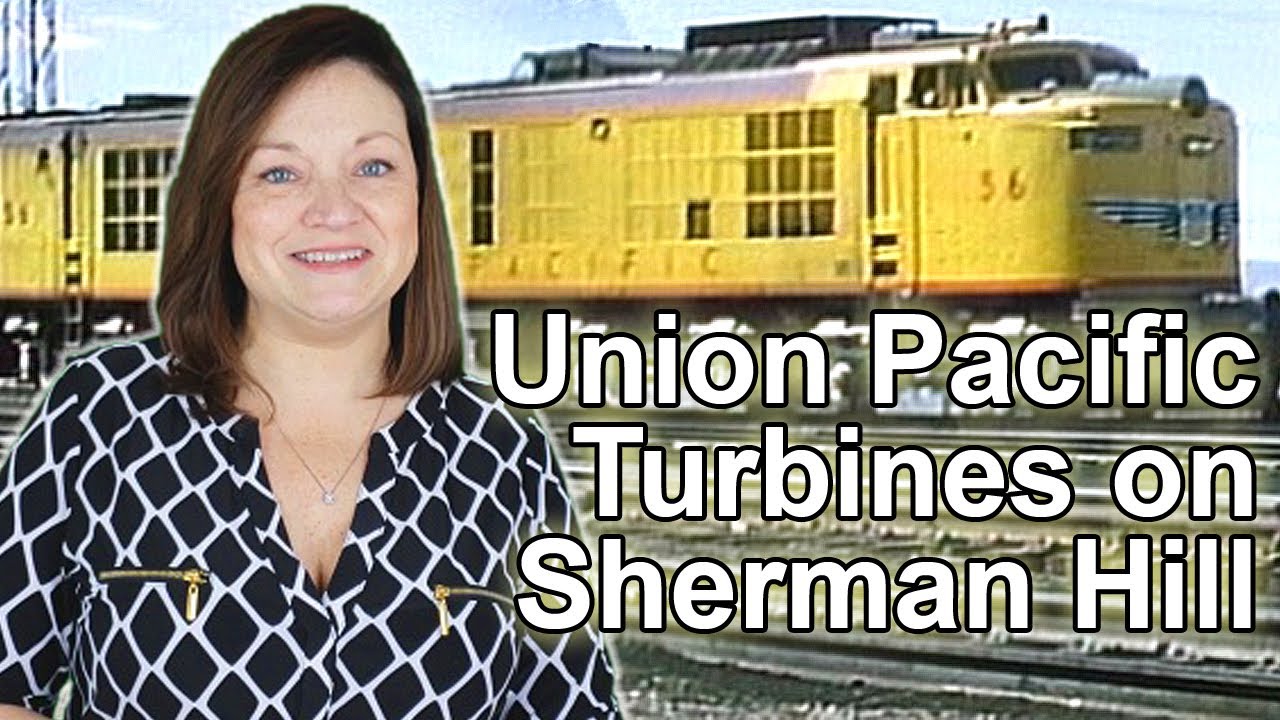 See Mighty Union Pacific Turbines Battle Up Sherman Hill!