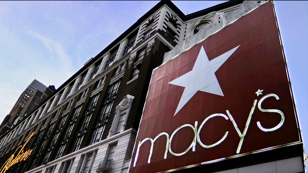 Macy's shares tumble 5 percent as department store struggles to grow sales