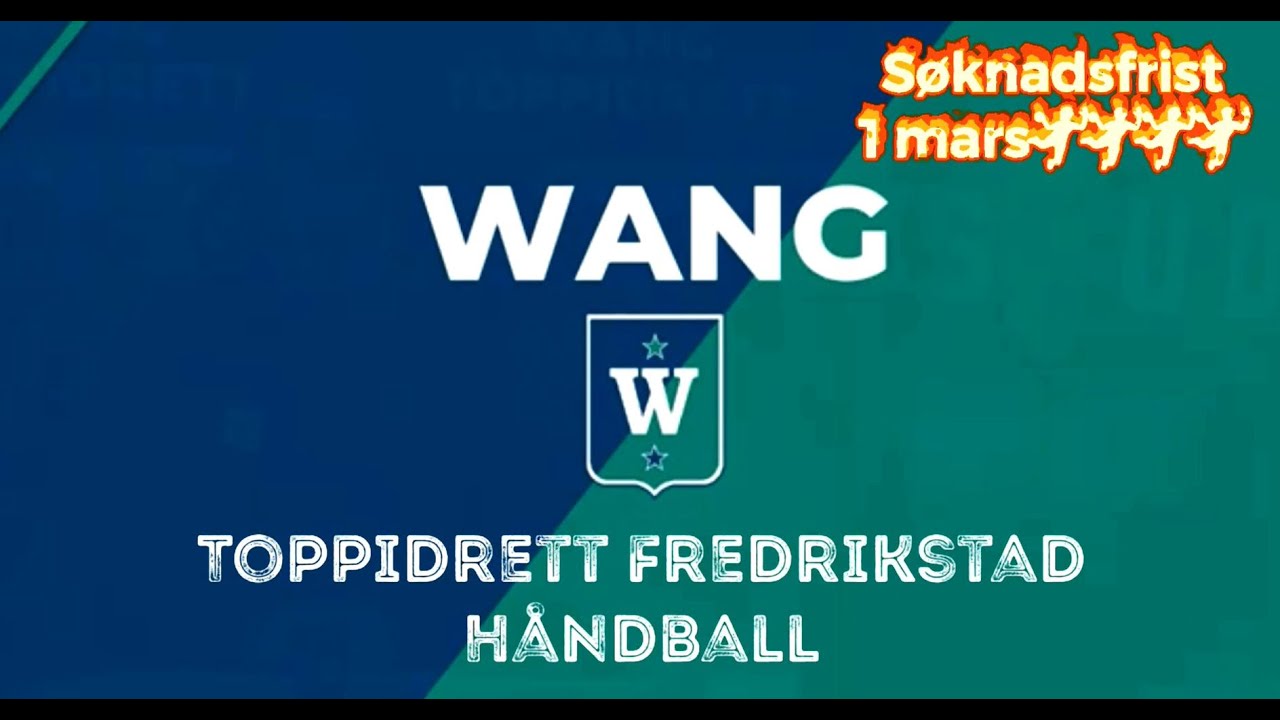 WANG Toppidrett Fredrikstad - håndballgruppa 2021