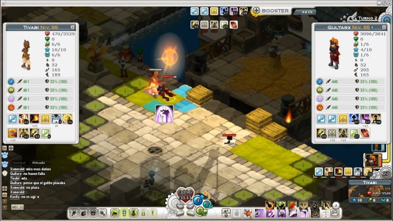 Wakfu-Yop (modu)lvl95 vs zurka lvl 95