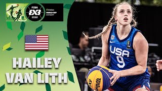 Hailey Van Lith FIBA 3X3 USA Women's Basketball signature shirt