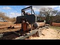 Timber Framed Barn Part 7 More Milling And Temporary Workshop