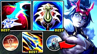 KAYN TOP BUT I HAVE 4K+ HP AND MY (Q) IS BROKEN (#1 BEST BUILD) - S14 Kayn TOP Gameplay Guide