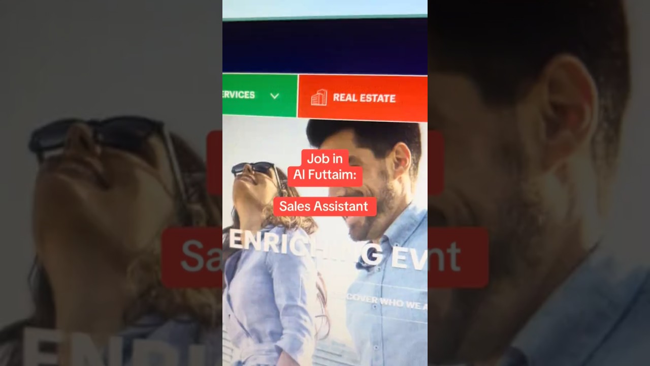 Sales Assistant Job in Al Futtaim Company,  UAE 🇦🇪