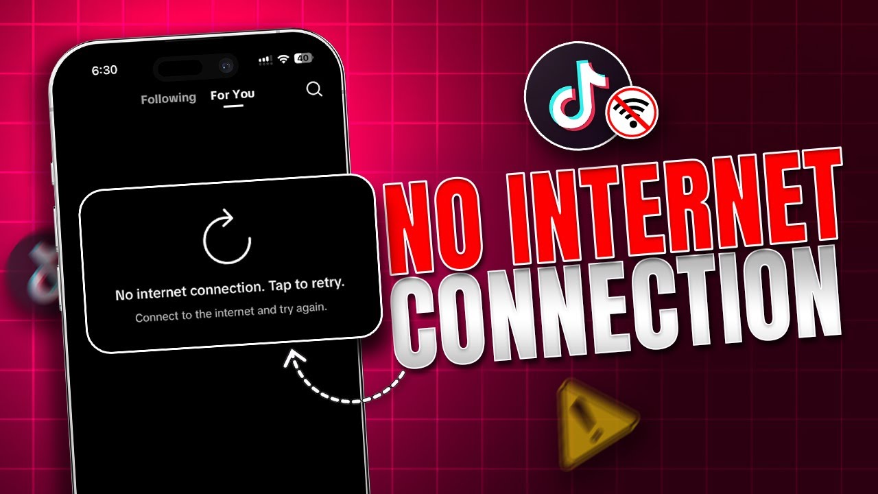 How To FIX TikTok "No Internet Connection" on iPhone | TikTok Not ...