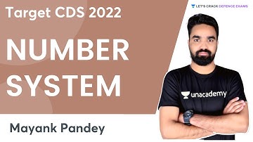 Number System | Target CDS 2022 | By Mayank Pandey
