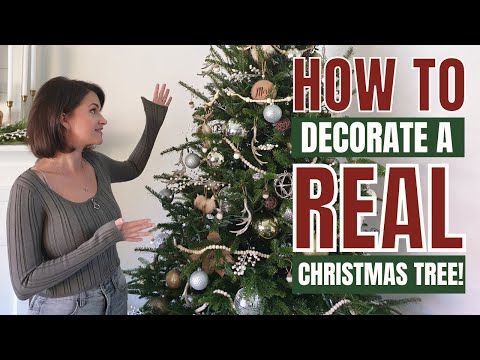 How To Decorate A REAL Christmas Tree {Tips And Tricks I\'ve ...