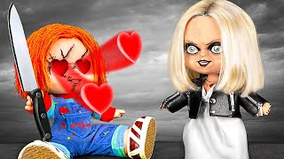 Criei a Família mais Assustadora: Boneco Chucky, sua Namorada e o seu Filho! 😈🔪