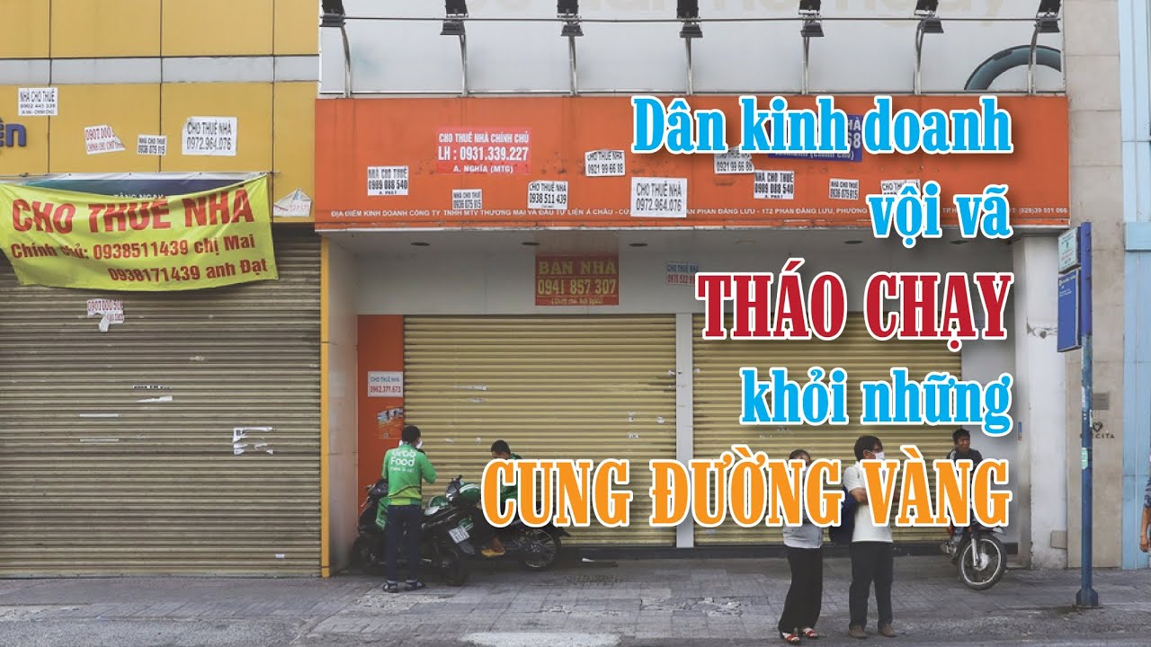 Dân kinh doanh vội vã